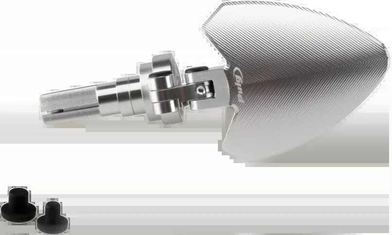 Puig Hi-Tech Parts Handlebar END Folding Mirror Right Silver – 20859D