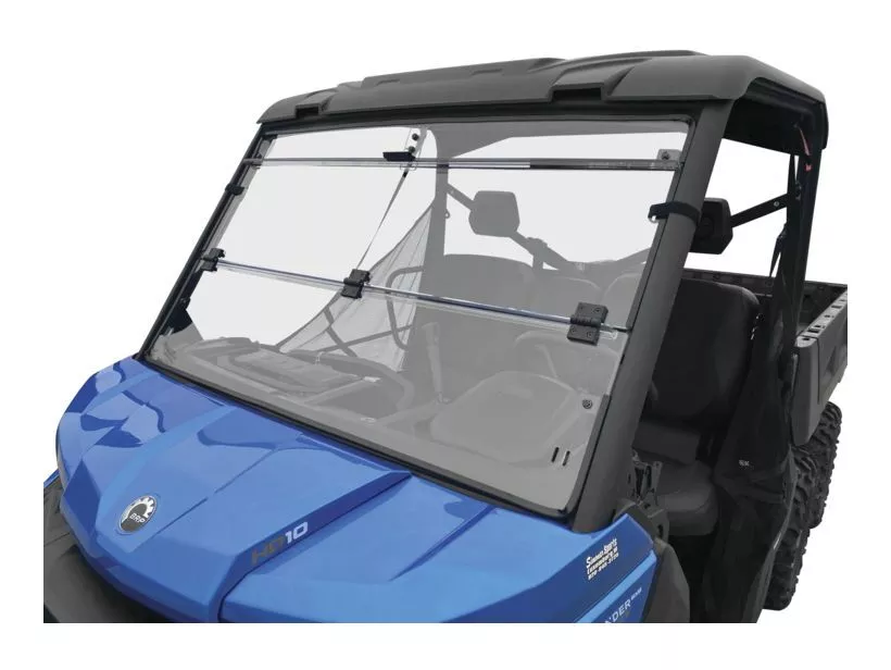 Quad Boss Windbreak Folding Windshield Can-Am Defender 2016-2026