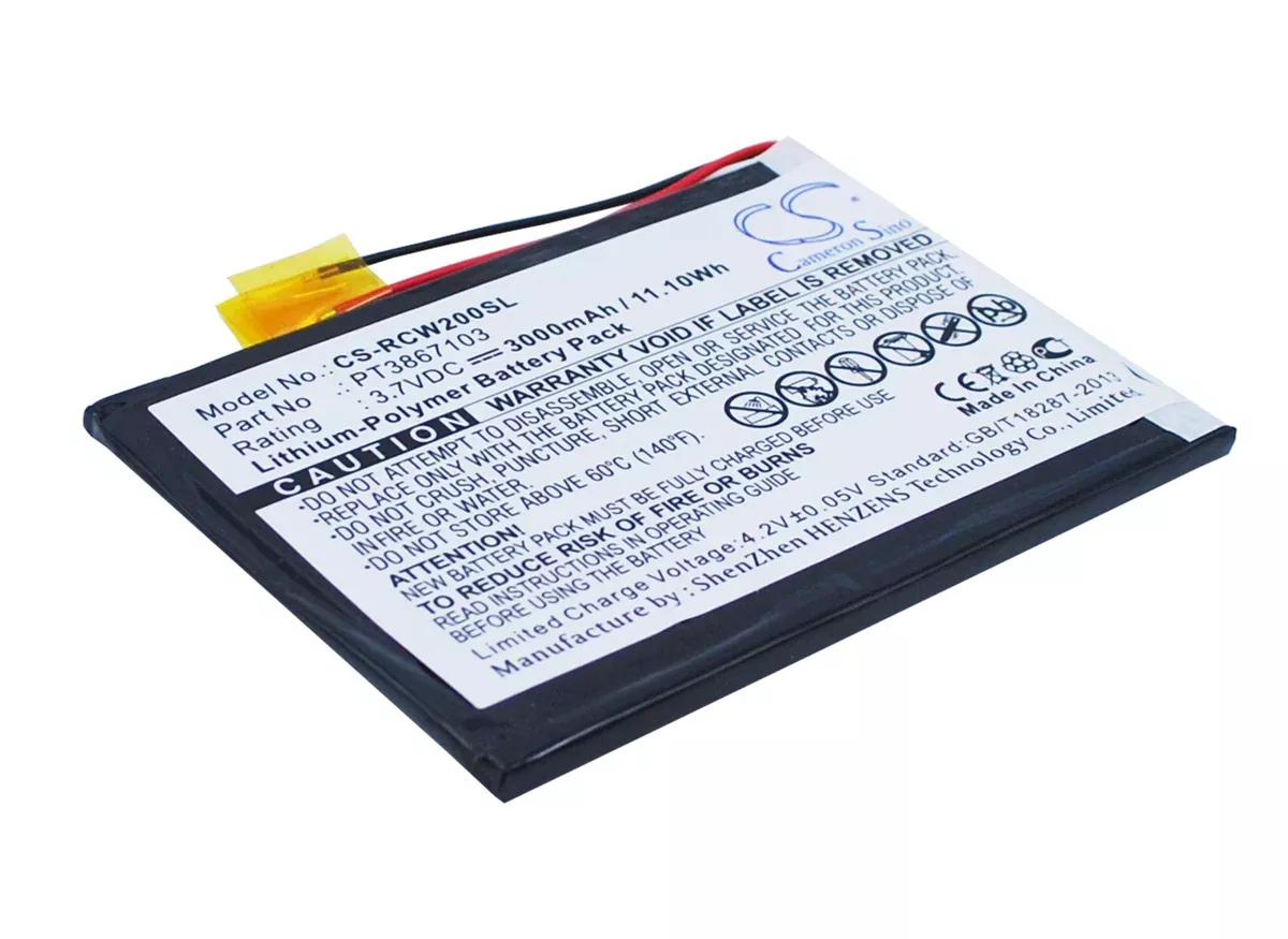RCA RCT6077W2 Tablet Replacement Battery