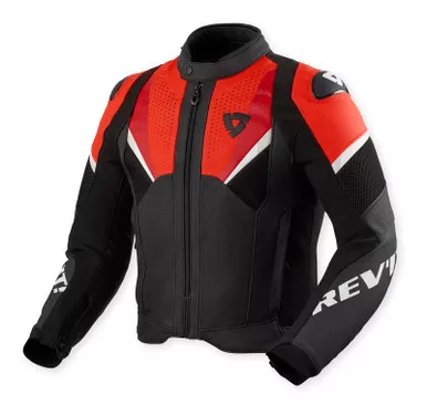 REV'IT! Automate Black Neon Red Jacket