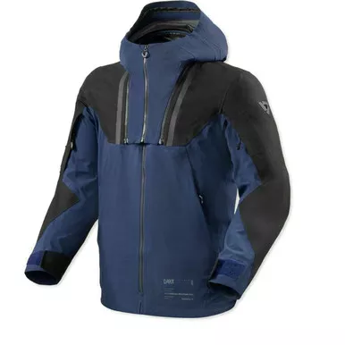 REV'IT! Component 3 H2O Black Dark Blue Jacket