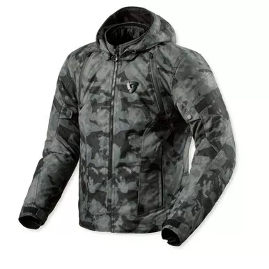 REV'IT! Flare 3 H2O Camo Dark Grey Jacket