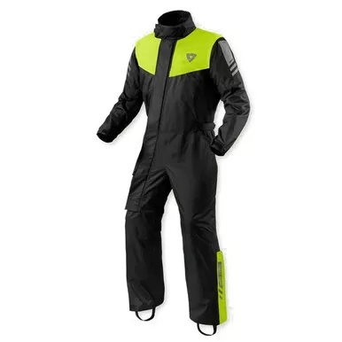 REV'IT! Pacific 4 H2O Black Neon Yellow Rain Suit