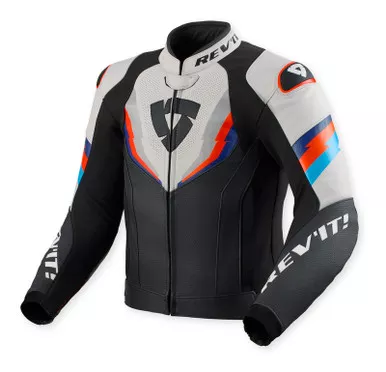 REV'IT! Quantum 3 Black Light Grey Jacket