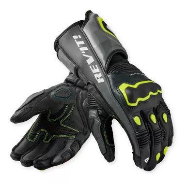 REV'IT! Quantum 3 Grey Neon Yellow Gloves