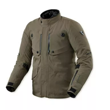 REV'IT! Trench 2 GTX Black Olive Jacket