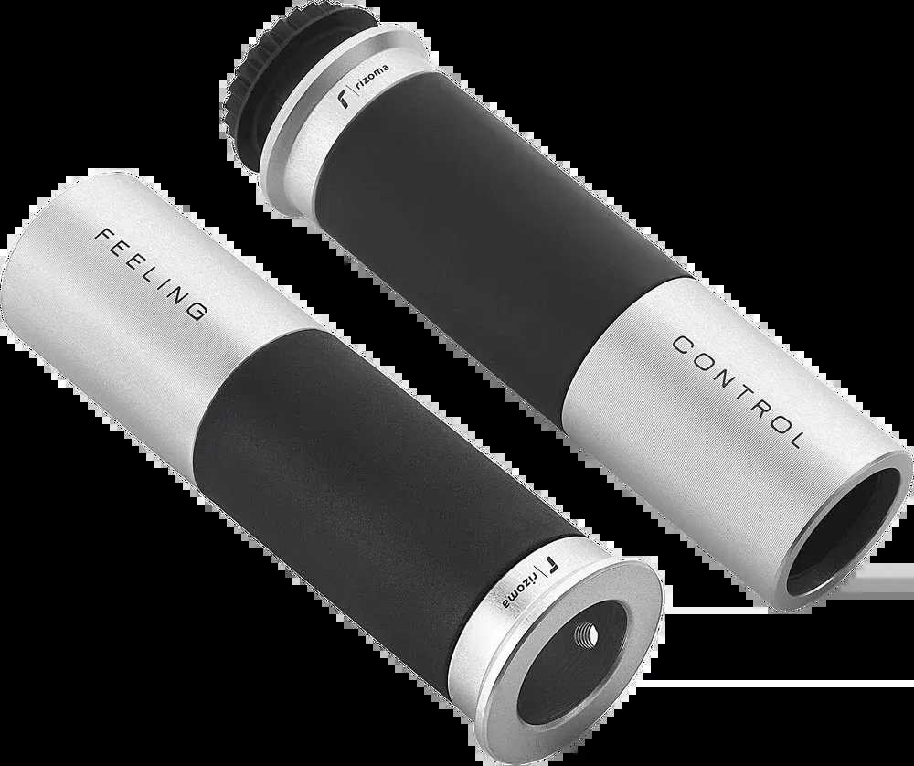 Rizoma Grips Icon 22MM Silver - GR225A