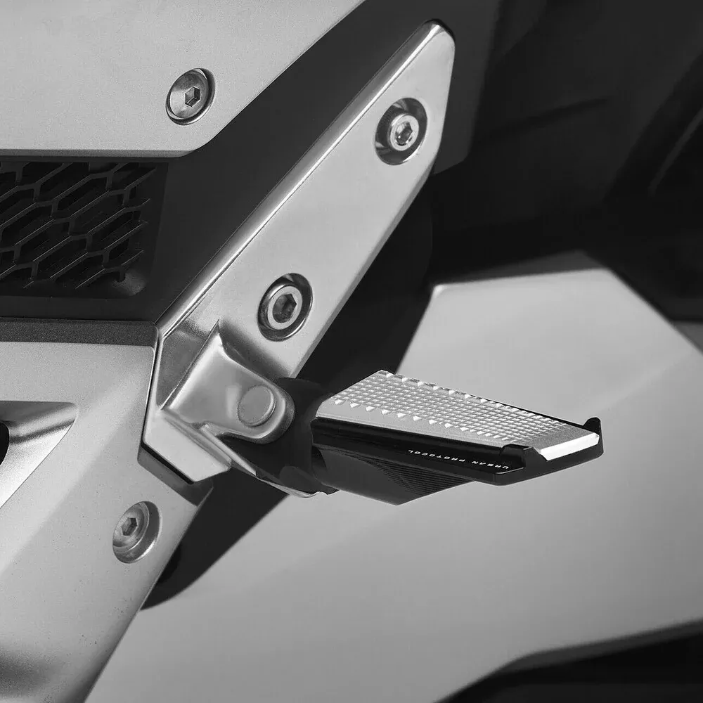Rizoma Urban Protocol Footpegs Black White PR - PE643B