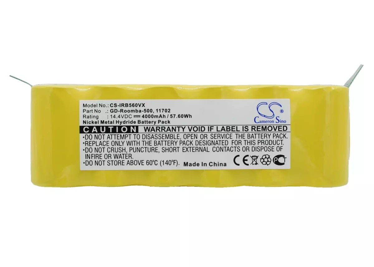 Robotic U290 4000mAh Vacuum Replacement Battery