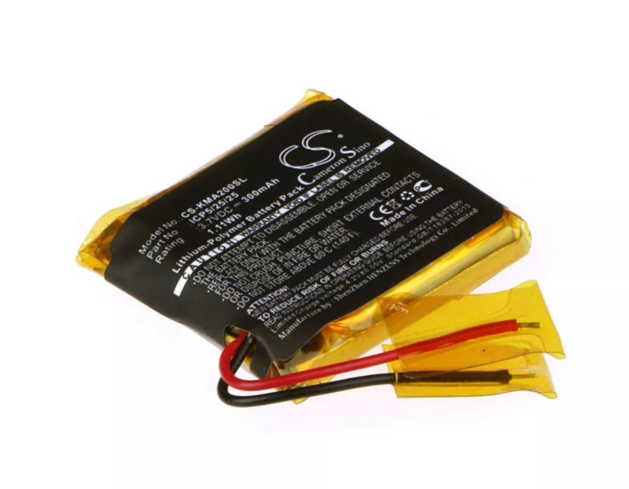 Rocketfish RF-MAB2 RF-MAB2-T Headphone Replacement Battery