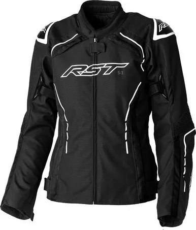 RST Ladies S1 CE Black White Jacket
