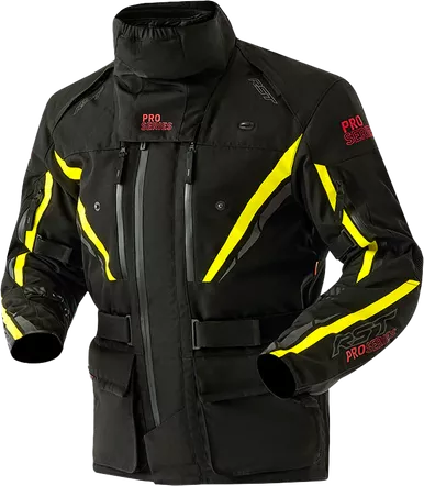 RST Pro Series Paragon D3O Black Flo-Yellow Jacket