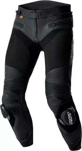 RST S1 D3O Mesh Leather Black Pants