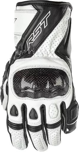 RST Stunt III CE Ladies Black White Gloves