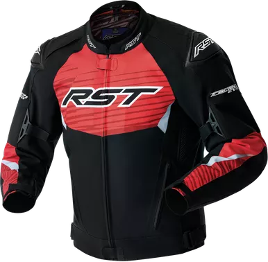 RST Tractech Evo 5 D3O Black Flo-Red Jacket