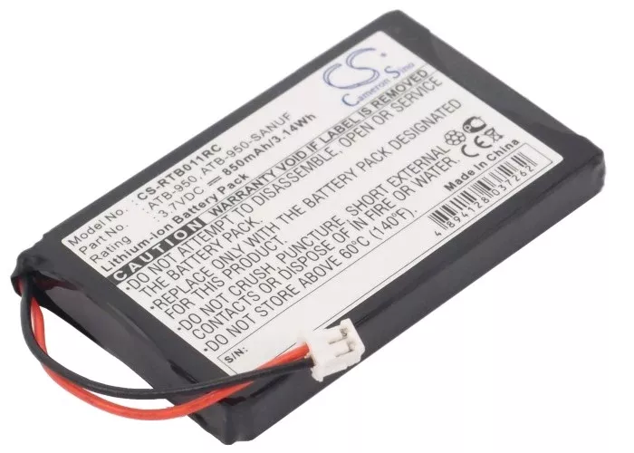 RTI T1 T1B T2 T2+ TheaterTouch T1-B Remote Control Replacement Battery