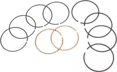 S and S Cycle 94-2218X Replacement Piston Rings .020in. Oversized 3.5in. Bore