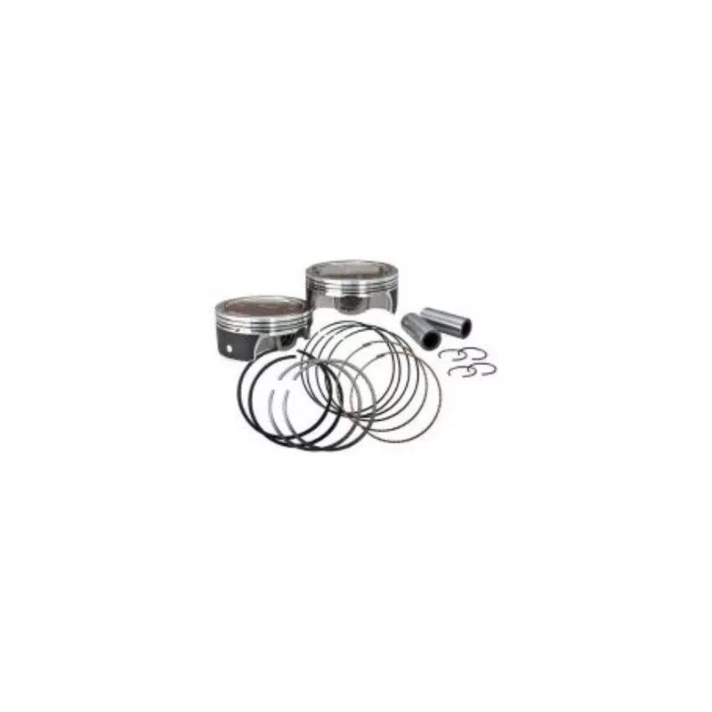 S&S Cycle Piston, Set, 4-1/8", +.010, Stock Weight, DD, .927"WP, Revis
