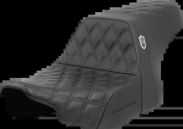 Saddlemen Pro Series SDC Performance Seat – Lattice Stitch – Gripper – W/O Backrest – FLH/FLT ’23-’24
