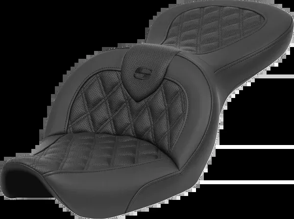 Saddlemen Roadsofa™ Seat – Without Backrest – Lattice Stitch – FXDWG ’96-’23