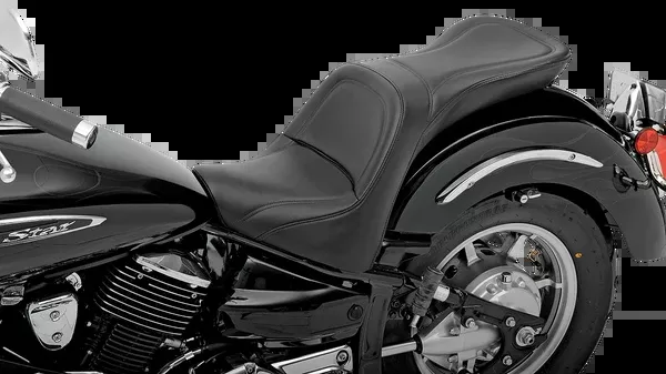 Saddlemen Seat – Explorer™ – Without Backrest – Stitched – Black – XVS1100