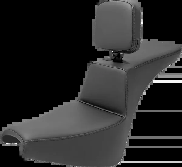 Saddlemen Tour Step-Up Seat – Rider Backrest – Plain – FXBB/FXST ’18-’25
