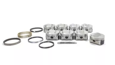 SBC Domed Piston Set 4.165 Bore +8cc WPTPTS535A4