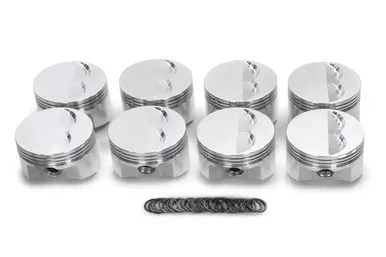 SBC Flat Top Piston Set 4.040 Bore -5cc 138082