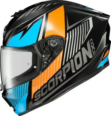 Scorpion EXO EXO-R330 Hawker Light Blue Helmet