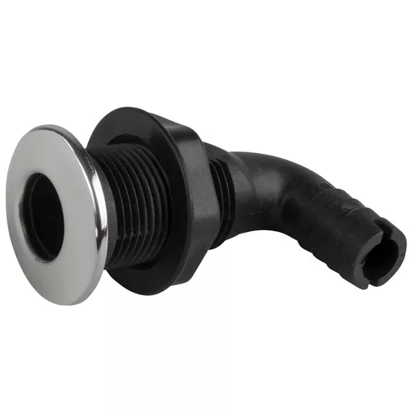 Sea-Dog Polypropylene Thru-Hull 90°