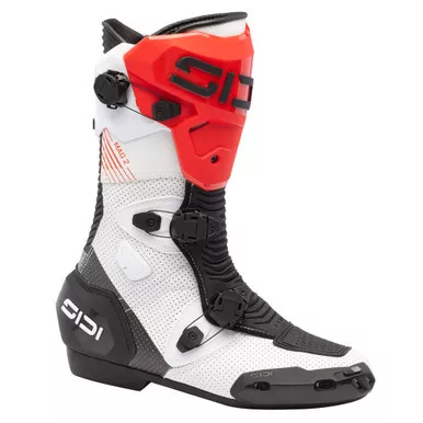 Sidi Mag-2 Air White Black Red Boots