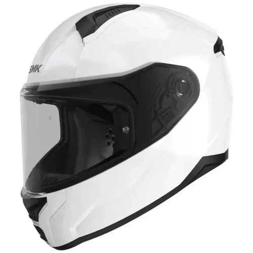 SMK Bionic Youth Helmet Solid White (S)
