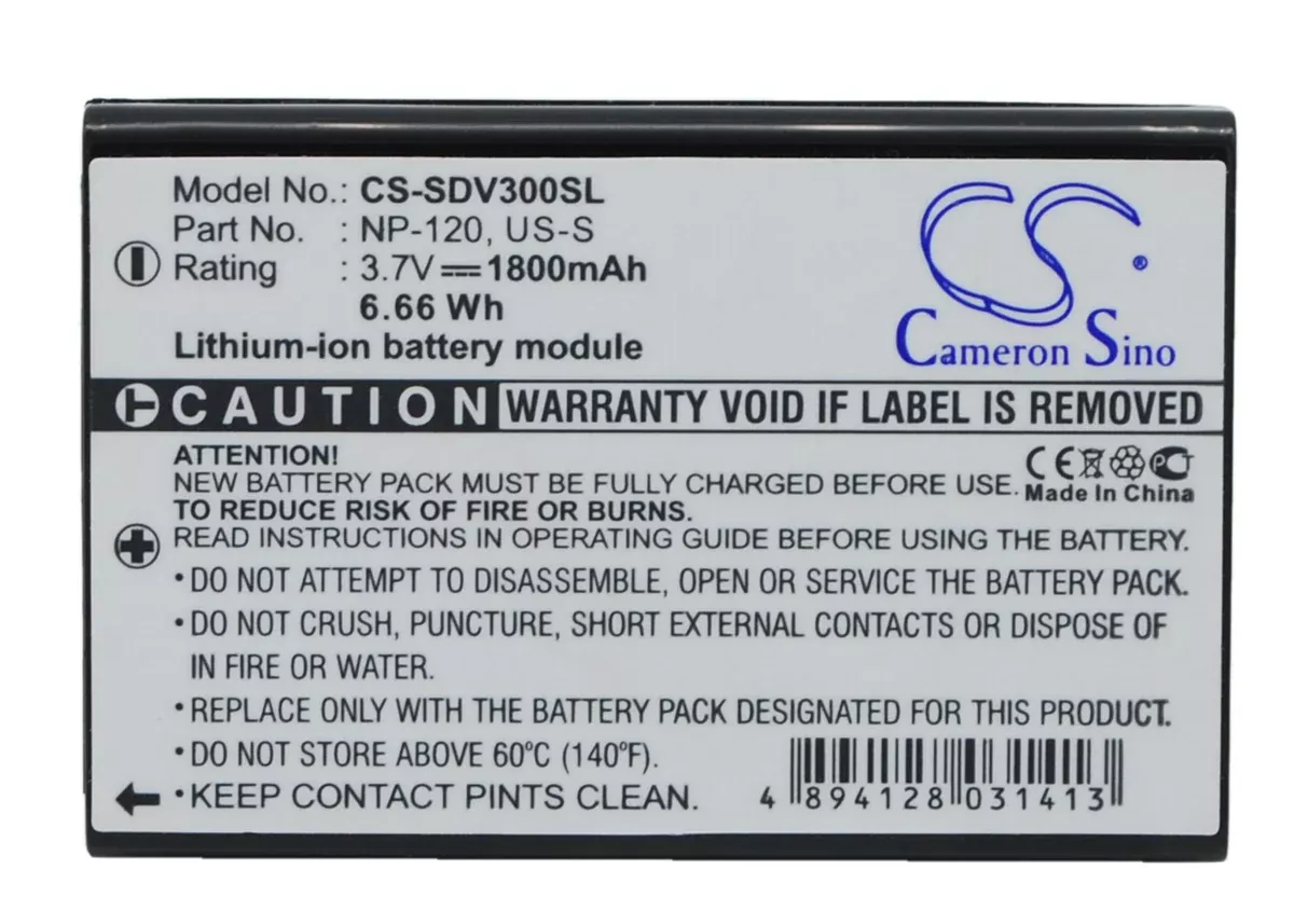 Sonocaddie V300 V300 Plus AutoPlay GPS Replacement Battery