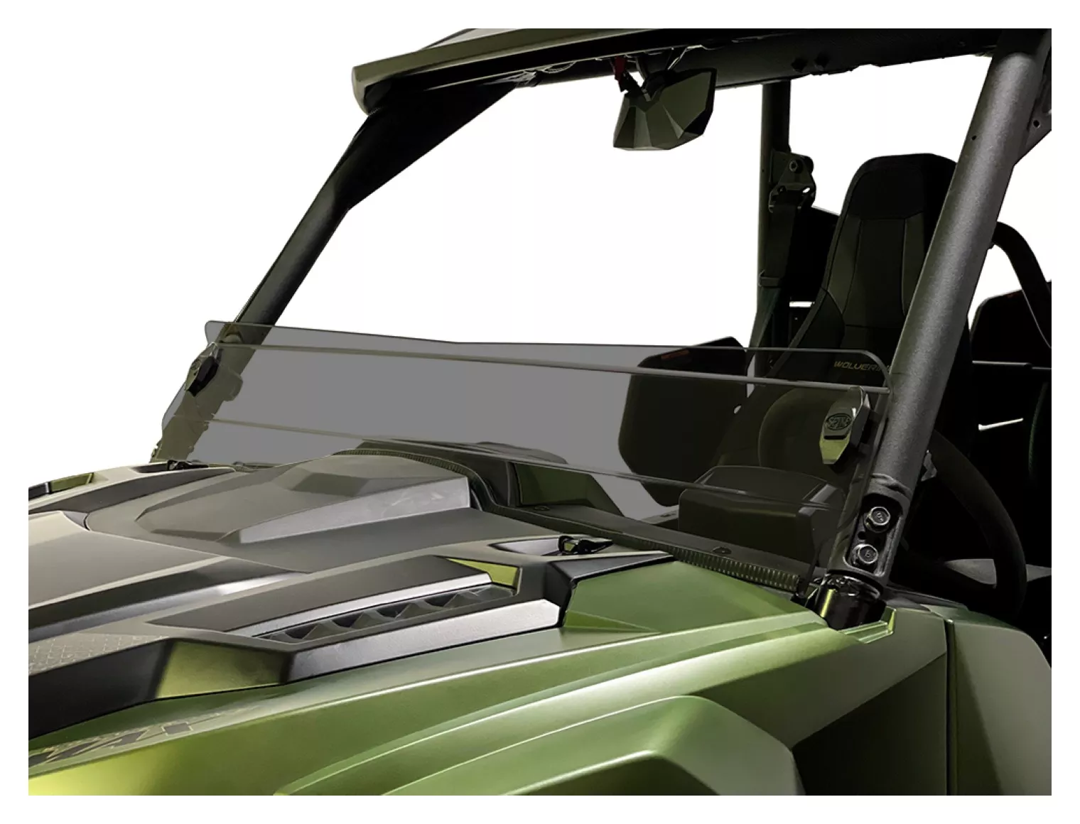 Spike Tinted Half Windshield Shield Yamaha Wolverine RMAX / 4 2021-2025
