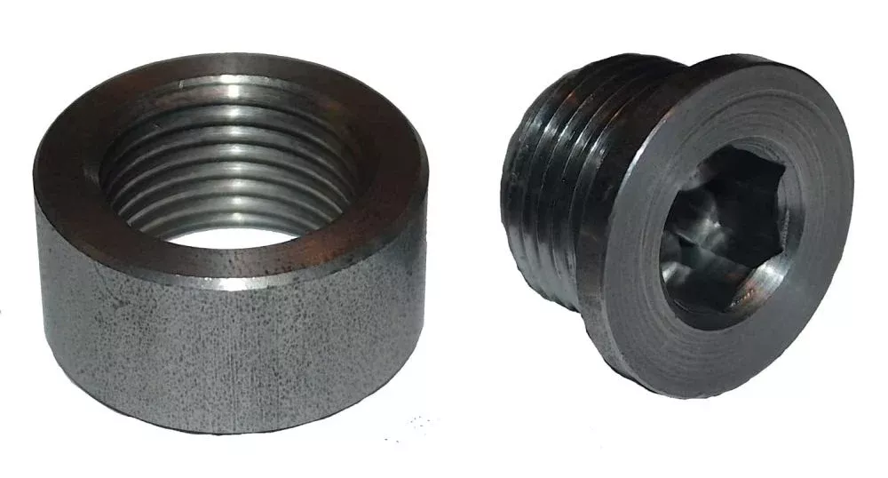 Straightline Complete 02 Bung and Plug Assembly / Stainless 135-100