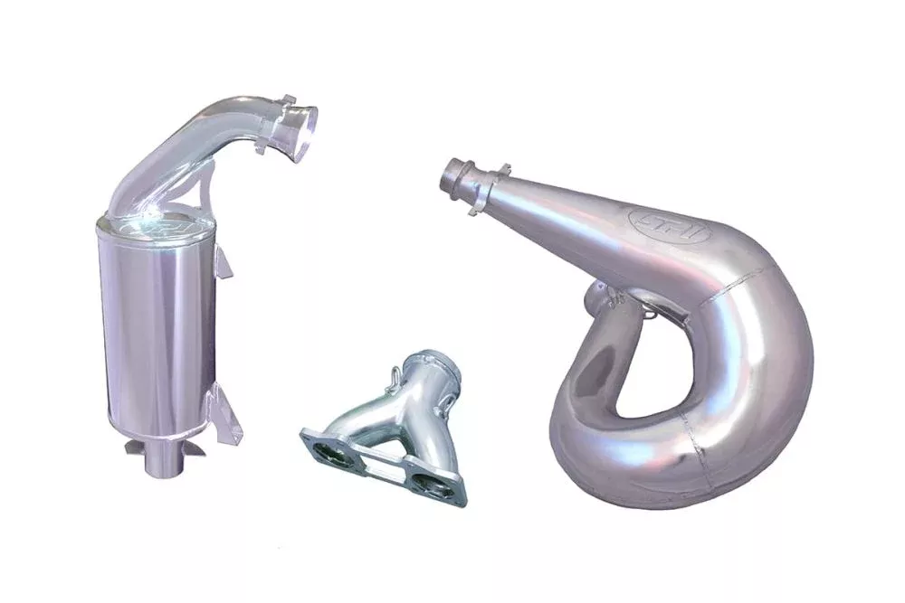 Straightline Complete Exhaust kit Ceramic Coated 8HP 134-205