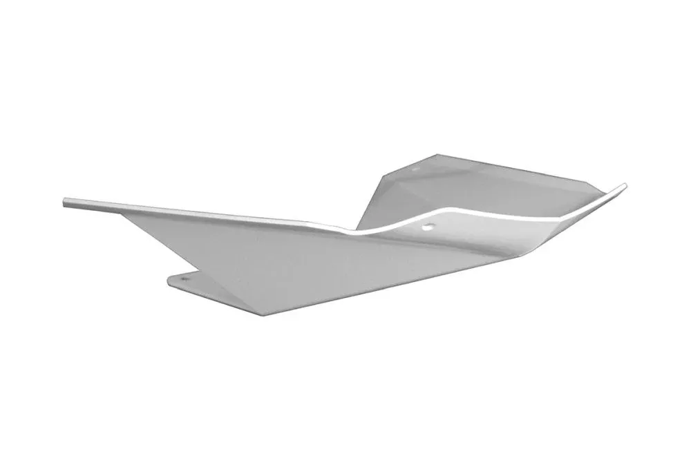Straightline Rugged Series Skid plate Black – White 183-232-White