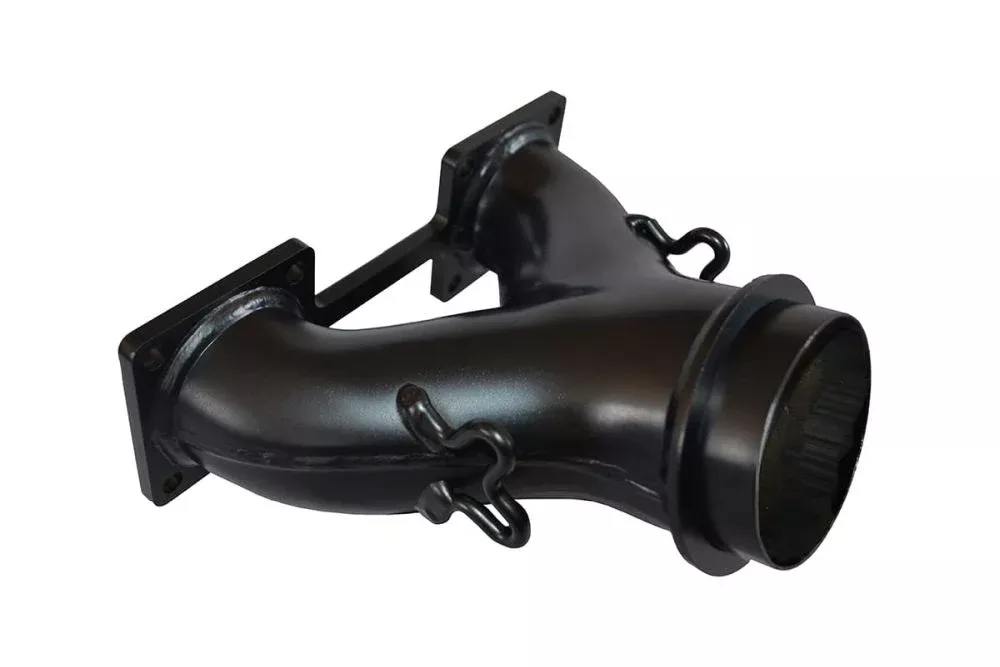 Straightline Y-pipe High Temp Black 2HP Gain 134-138