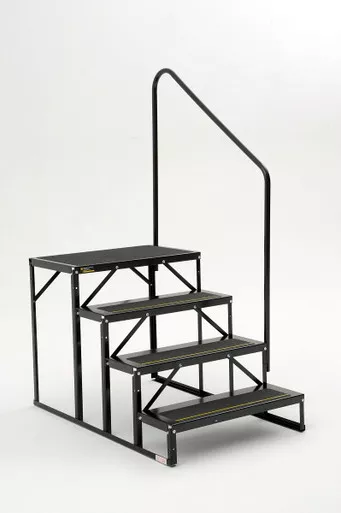 Stromberg Carlson EHS-103-R Park Model Econo Porch 3-Step, Black
