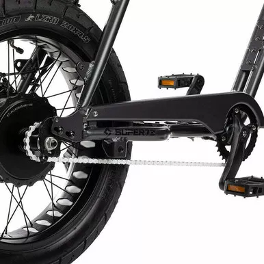 SUPER73 White Colored Bike Chains - Z1