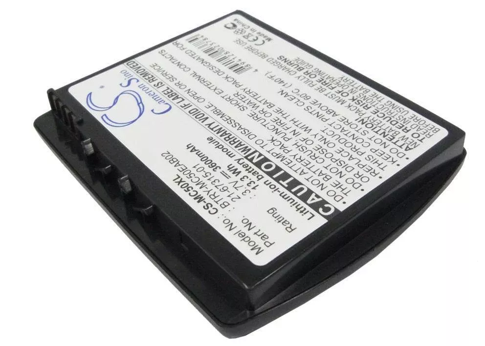 Symbol MC50 MC5040 3600mAh Barcode Replacement Battery