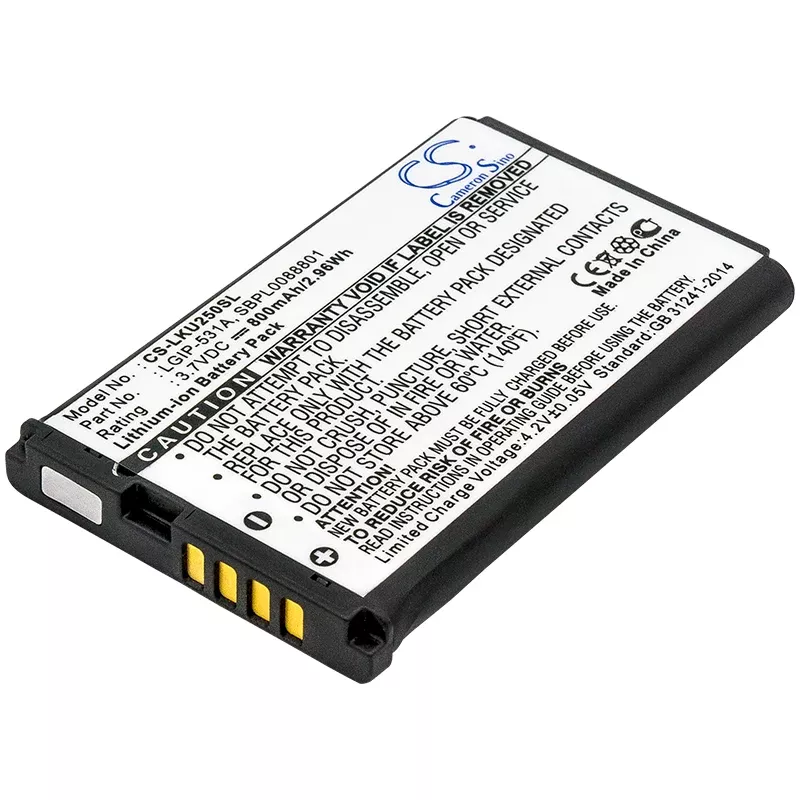 T-Mobile A170 A180 Mobile Phone Replacement Battery
