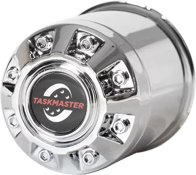 Taskmaster CXF106C Replacement Center Cap for Aluminum Trailer Wheels, Chrome