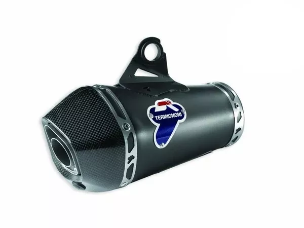 Termignoni 053TRBB Black Titanium Racing Silencer Ducati Scrambler 800 Monster 797 Euro 5