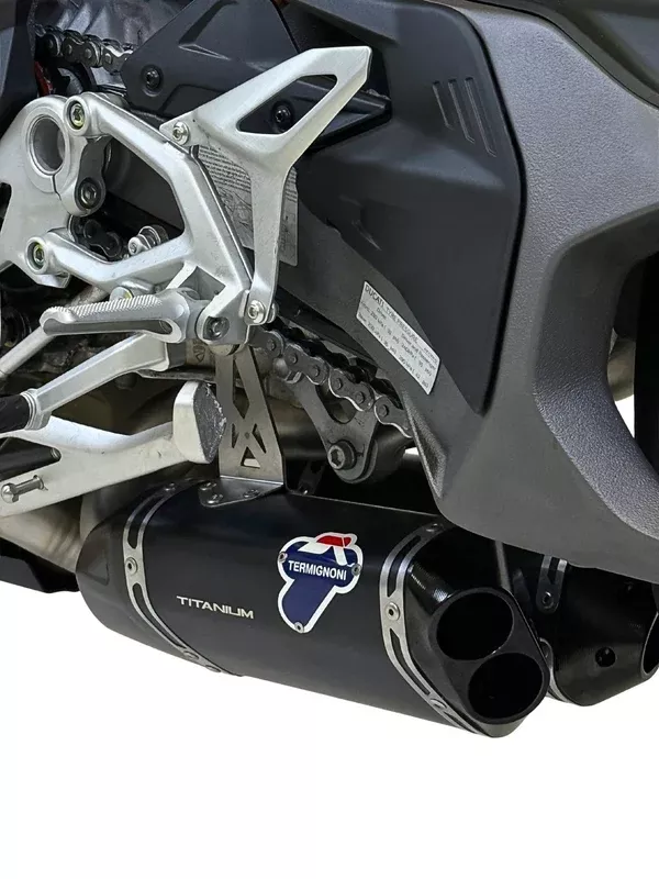 Termignoni Black Edition Racing Silencers Ducati Panigale V4 2025