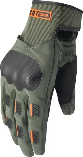 Thor Range Army Orange Gloves