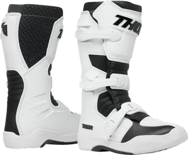 Thor Women's Blitz XR White Black Boots