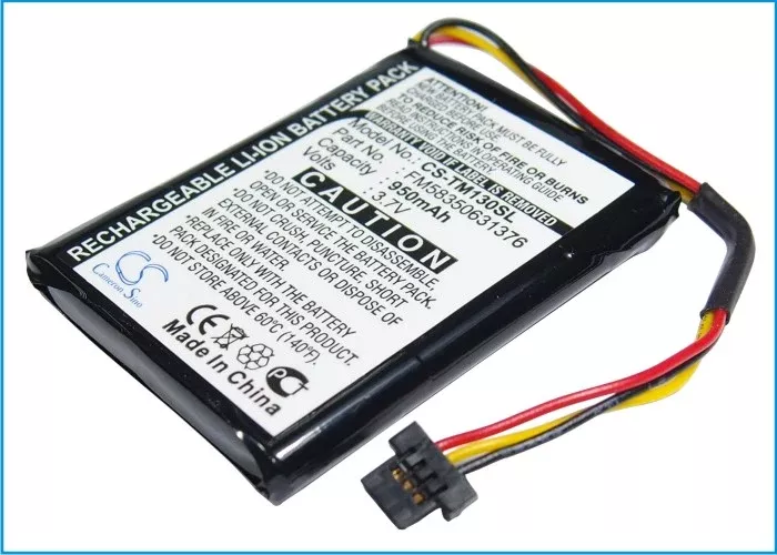 TomTom One 125 One 130 One 130S GPS Replacement Battery