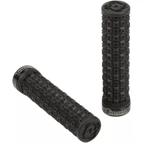 Torc1 Defy Black Lock-On Thumb Throttle Handlebar Grips (2750-0202)