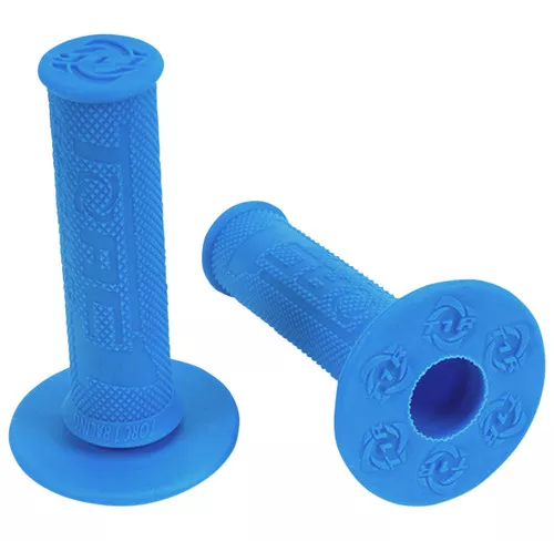 Torc1 Hot Lap Full Diamond Blue MX Handlebar Grips (4000-0300)